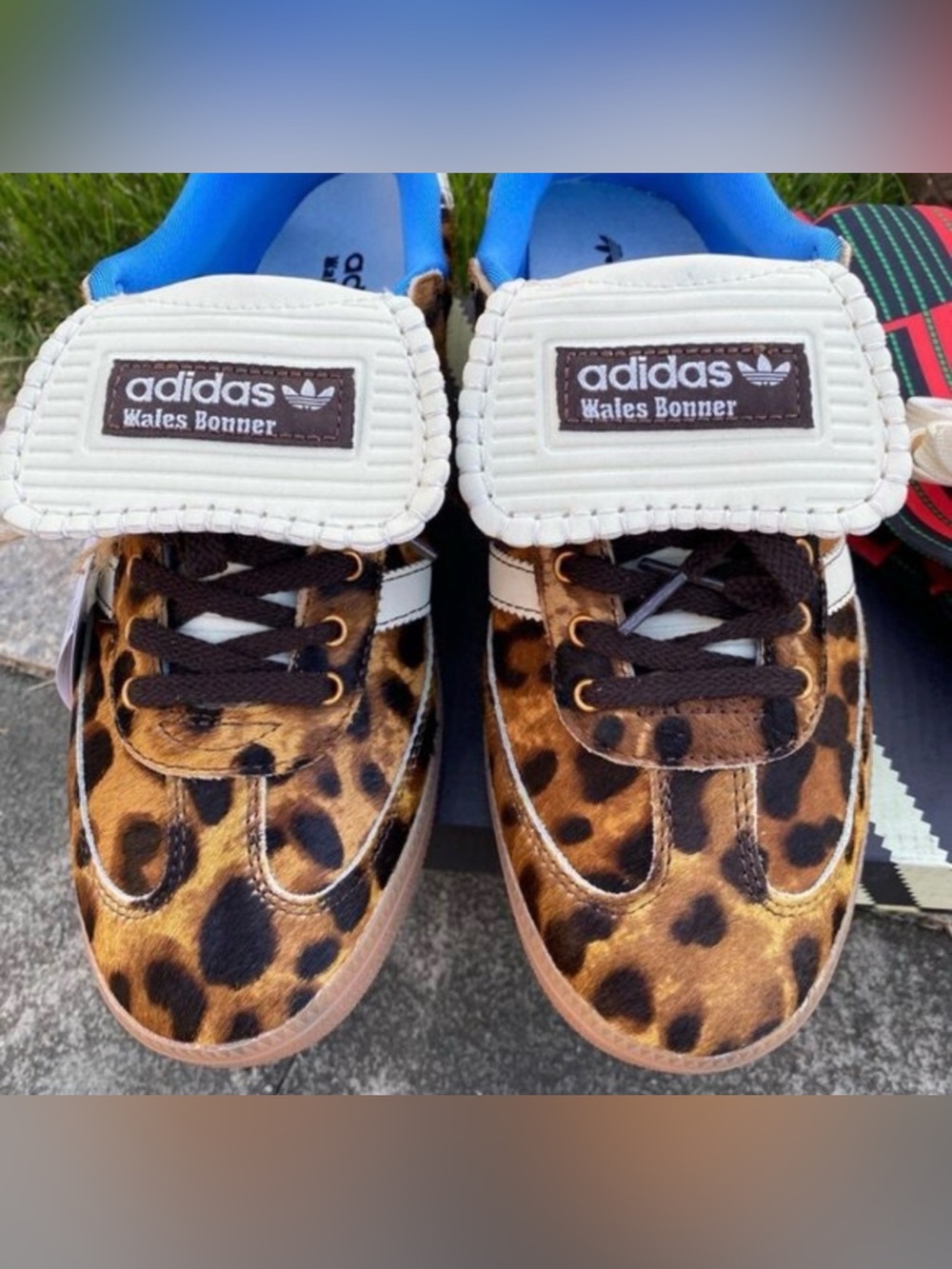 ADIDAS SAMBA WALES BONNER DARK BROWN - Picture 2 of 5